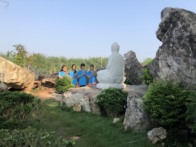 Repentant Ceremony at Suoi Phap Pagoda, Tay Ninh