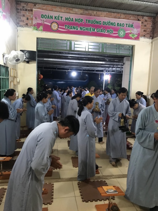 Repentant Ceremony at Suoi Phap Pagoda, Tay Ninh