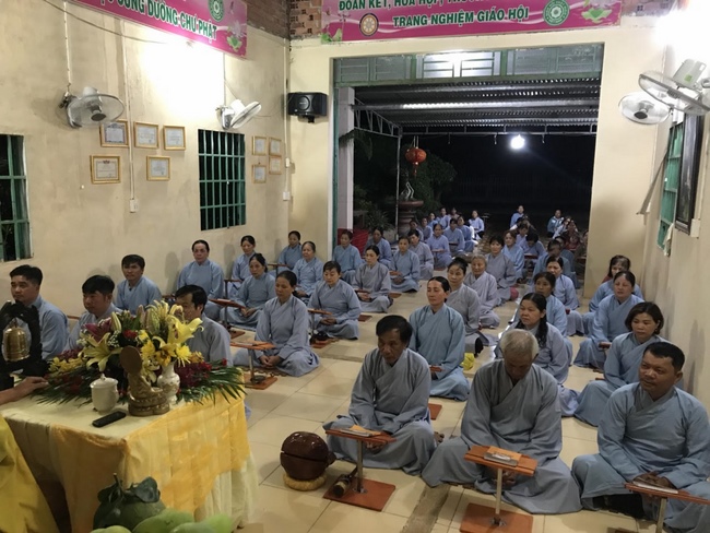 Repentant Ceremony at Suoi Phap Pagoda, Tay Ninh