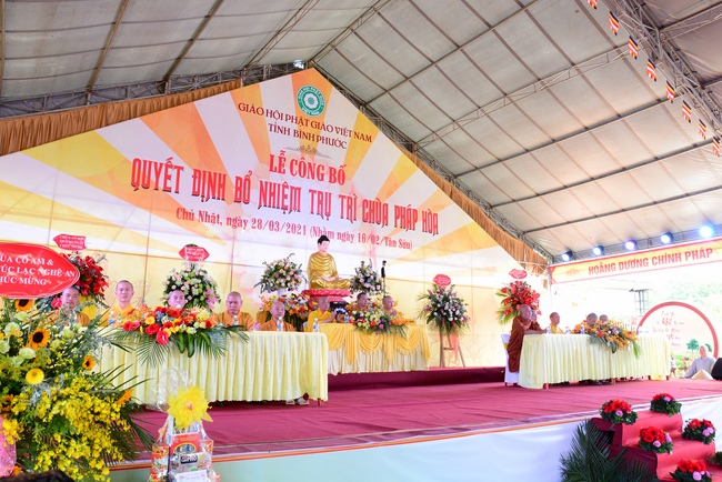 Abbot Appointment Ceremony of Phap Hoa Pagoda – Binh Phuoc