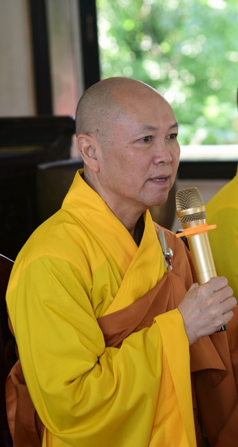 Three-Jewel Refuge Ceremony at  Bao Quang pagoda in Dong Nai