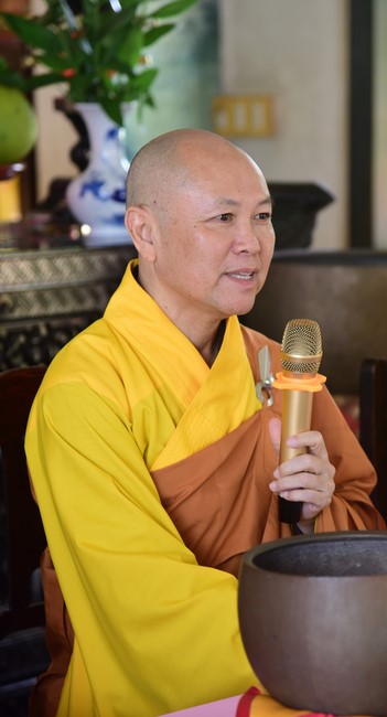 Three-Jewel Refuge Ceremony at  Bao Quang pagoda in Dong Nai