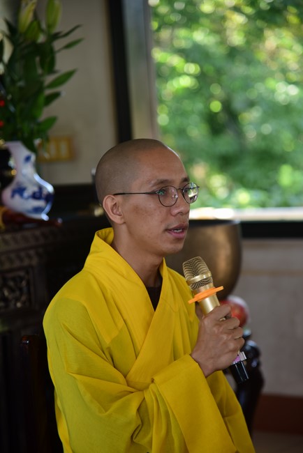 Three-Jewel Refuge Ceremony at  Bao Quang pagoda in Dong Nai