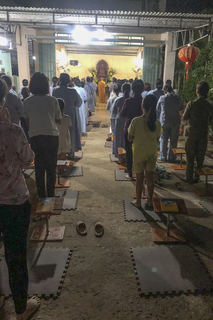 Repentant Ceremony at Suoi Phap Pagoda, Tay Ninh