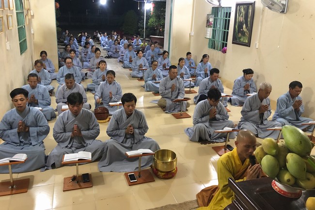 Repentant Ceremony at Suoi Phap Pagoda, Tay Ninh