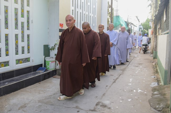 Repentant Ceremony at Minh Chat ashram in Can Tho