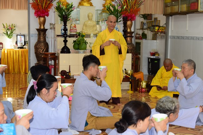 Repentant Ceremony at Minh Chat ashram in Can Tho