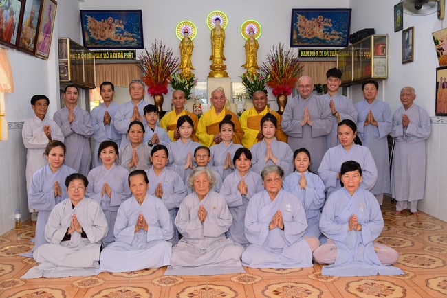 Repentant Ceremony at Minh Chat ashram in Can Tho