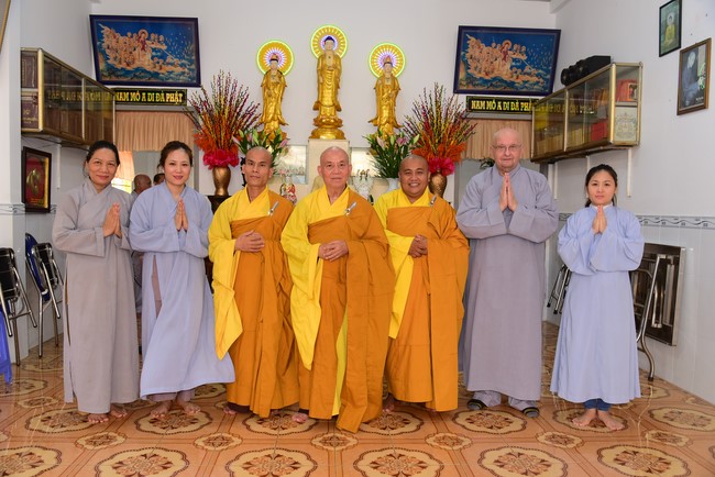 Repentant Ceremony at Minh Chat ashram in Can Tho