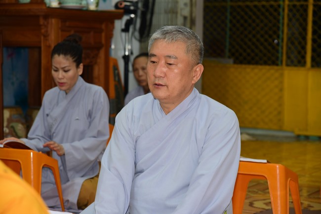 Repentant Ceremony at Minh Chat ashram in Can Tho