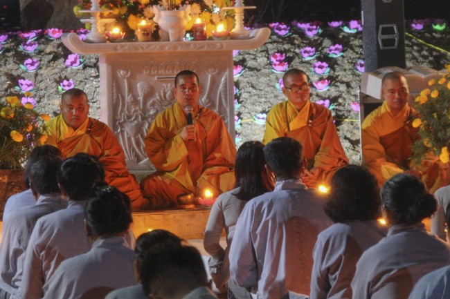 Ceremony of Settling Bodhisattva Avalokitesvara at An Son Pagoda, Quang Ngai.