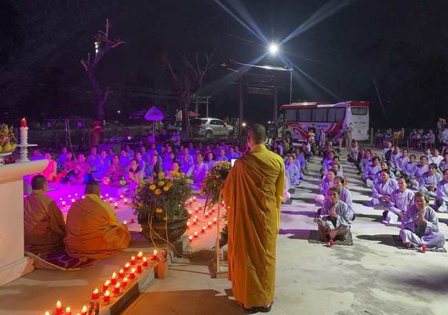 Ceremony of Settling Bodhisattva Avalokitesvara at An Son Pagoda, Quang Ngai.