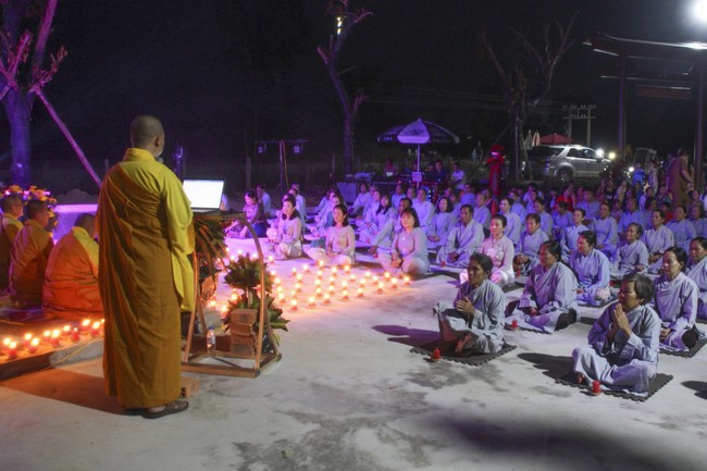 Ceremony of Settling Bodhisattva Avalokitesvara at An Son Pagoda, Quang Ngai.