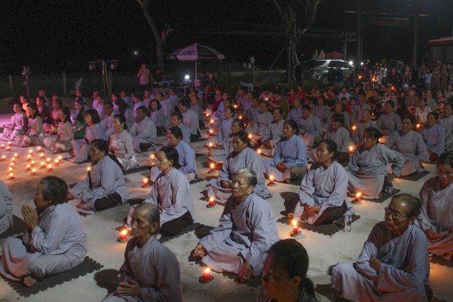 Ceremony of Settling Bodhisattva Avalokitesvara at An Son Pagoda, Quang Ngai.