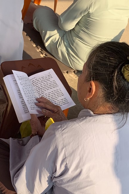 Ceremony of Settling Bodhisattva Avalokitesvara at An Son Pagoda, Quang Ngai.