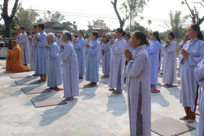 Ceremony of Settling Bodhisattva Avalokitesvara at An Son Pagoda, Quang Ngai.