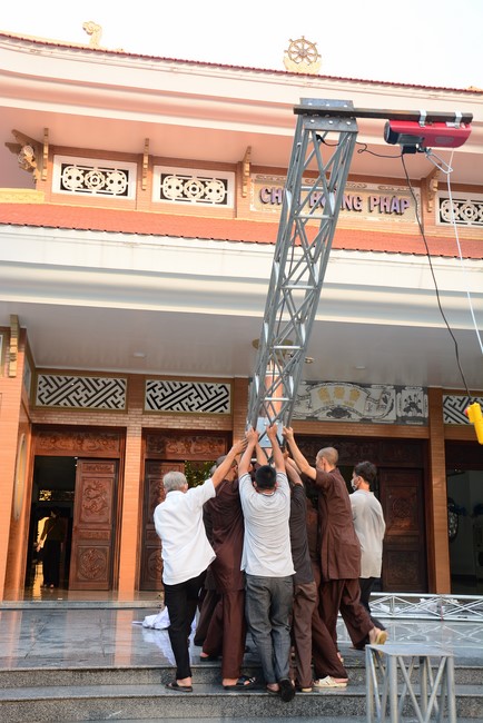 Preparing for the Great Ceremony of Buddha's Birthday 2021 (part 1)