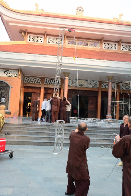 Preparing for the Great Ceremony of Buddha's Birthday 2021 (part 1)