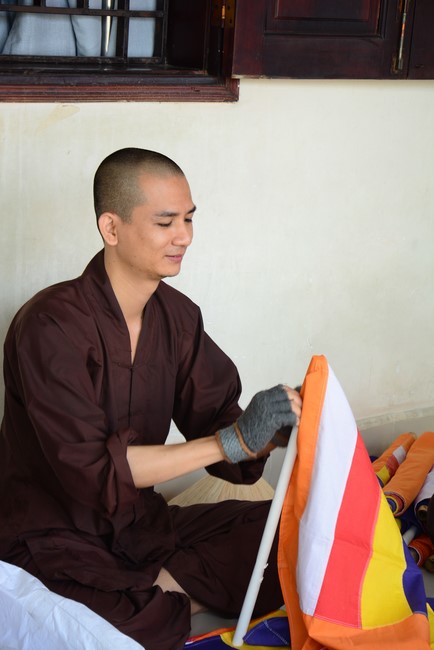 Preparing for the Great Ceremony of Buddha's Birthday 2021 (part 1)