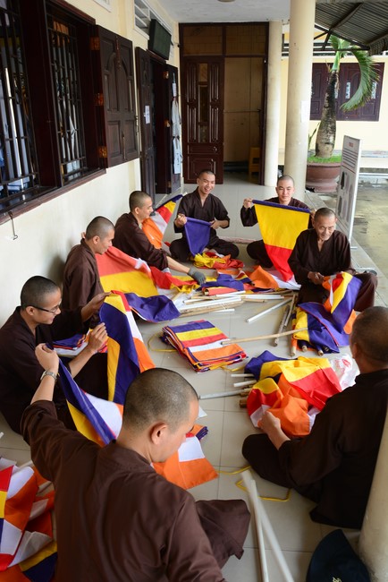 Preparing for the Great Ceremony of Buddha's Birthday 2021 (part 1)