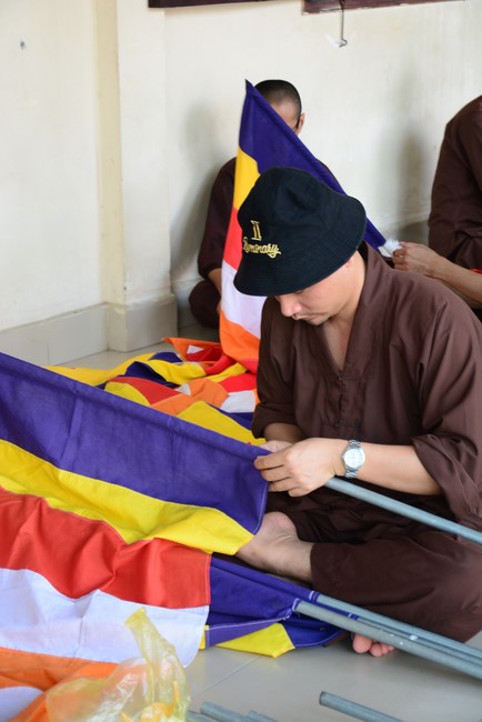 Preparing for the Great Ceremony of Buddha's Birthday 2021 (part 1)