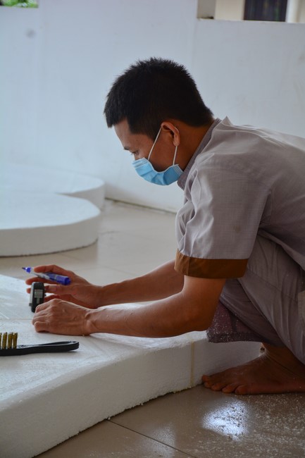 Preparing for the Great Ceremony of Buddha's Birthday 2021 (part 1)