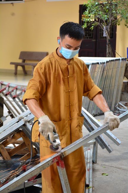 Preparing for the Great Ceremony of Buddha's Birthday 2021 (part 1)