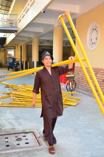 Preparing for the Great Ceremony of Buddha's Birthday 2021 (part 2)