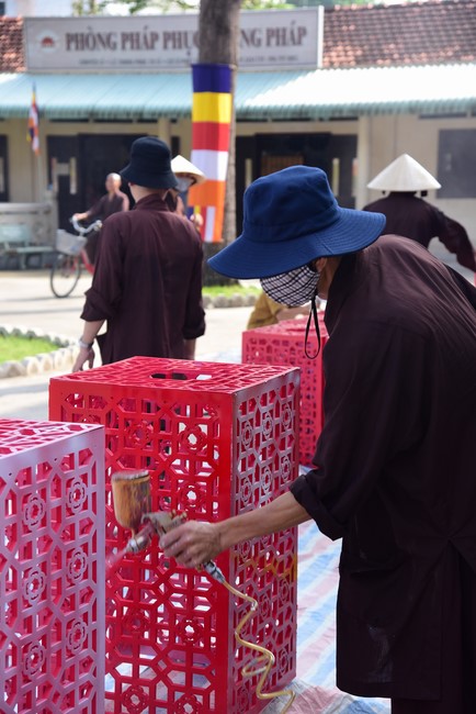 Preparing for the Great Ceremony of Buddha's Birthday 2021 (part 2)