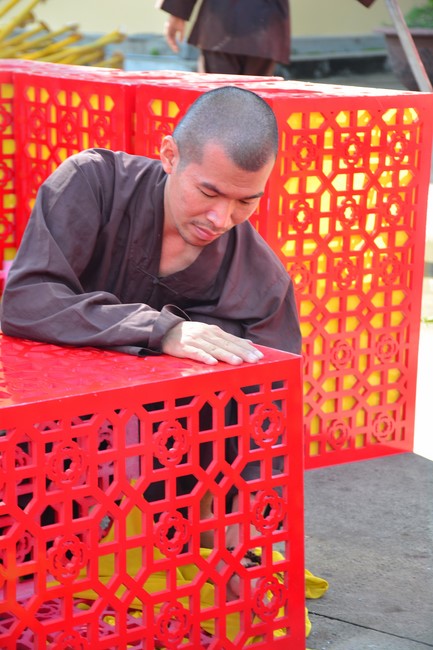 Preparing for the Great Ceremony of Buddha's Birthday 2021 (part 2)