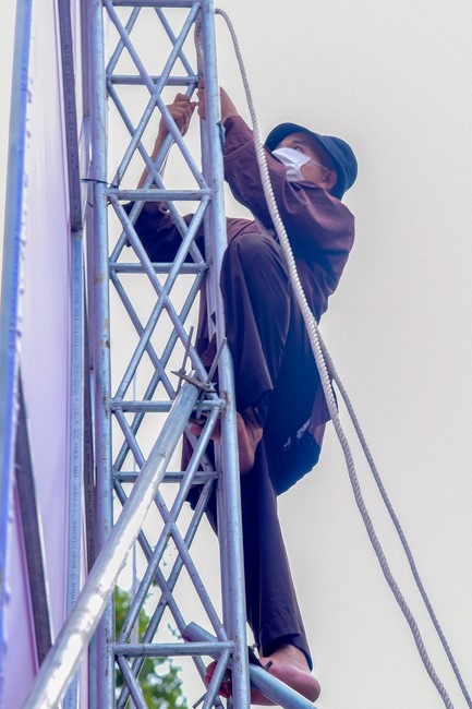 Preparing for the Great Ceremony of Buddha's Birthday 2021 (part 2)