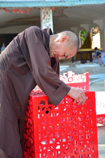 Preparing for the Great Ceremony of Buddha's Birthday 2021 (part 2)