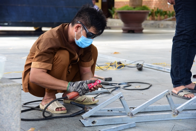 Preparing for the Great Ceremony of Buddha's Birthday 2021 (part 3)