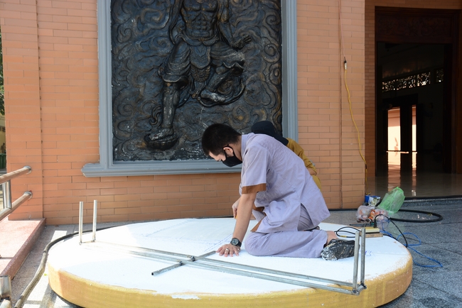 Preparing for the Great Ceremony of Buddha's Birthday 2021 (part 3)