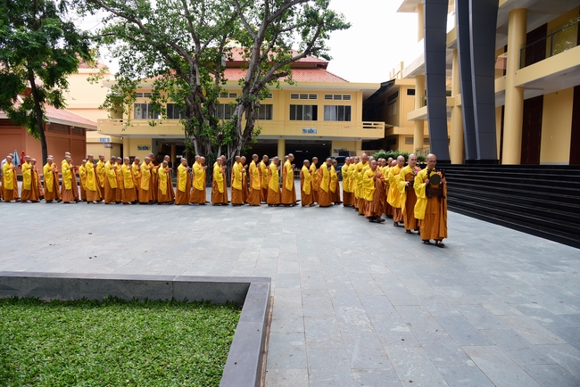 The Monastic Confession 2021 at Hoang Phap Pagoda