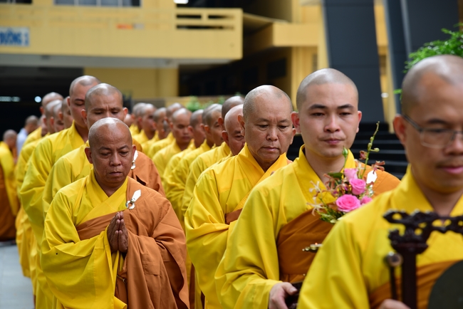 The Monastic Confession 2021 at Hoang Phap Pagoda