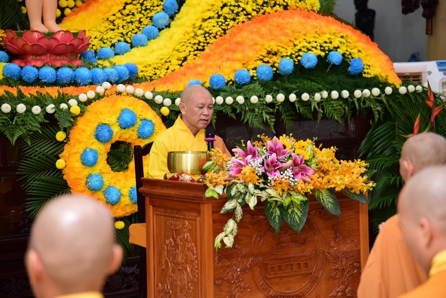The Monastic Confession 2021 at Hoang Phap Pagoda