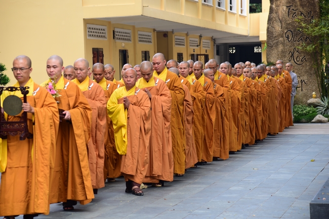 The Monastic Confession 2021 at Hoang Phap Pagoda
