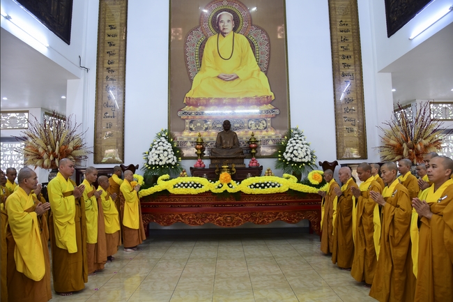 The Monastic Confession 2021 at Hoang Phap Pagoda