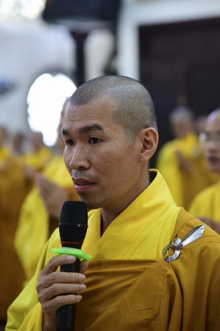 The Monastic Confession 2021 at Hoang Phap Pagoda