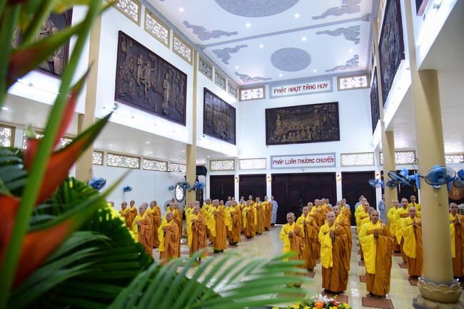 The Monastic Confession 2021 at Hoang Phap Pagoda
