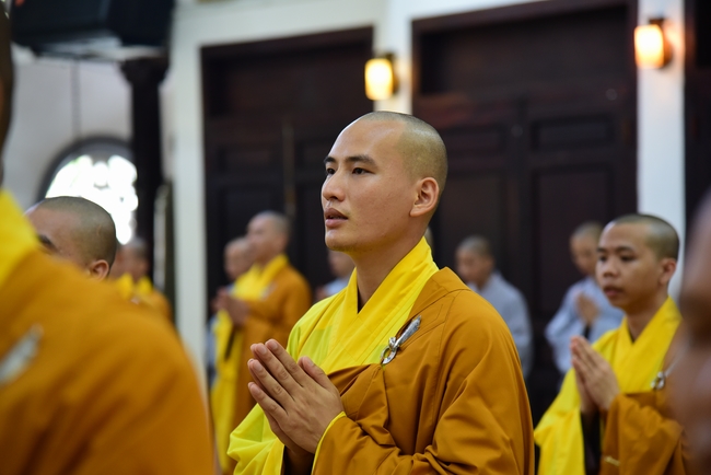 The Monastic Confession 2021 at Hoang Phap Pagoda