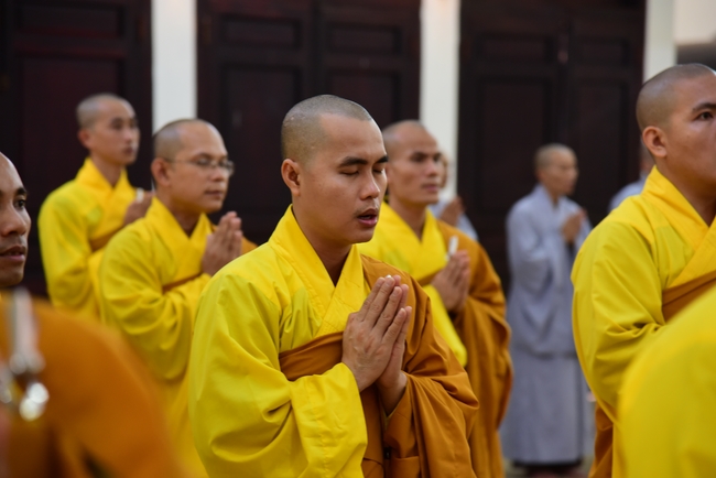 The Monastic Confession 2021 at Hoang Phap Pagoda