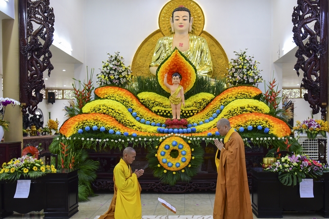 The Monastic Confession 2021 at Hoang Phap Pagoda