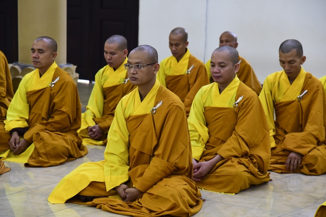 The Monastic Confession 2021 at Hoang Phap Pagoda