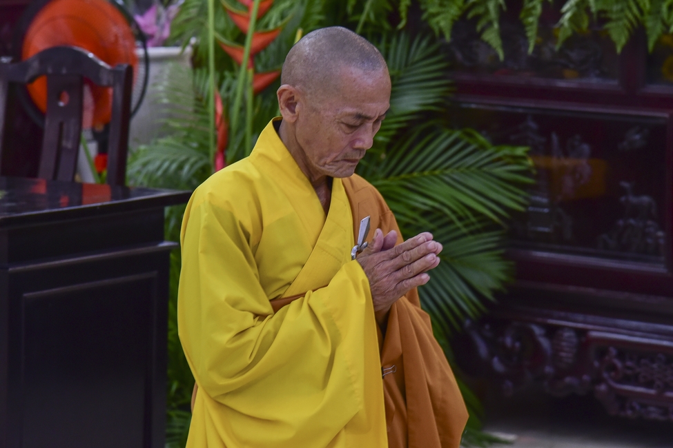 The Monastic Confession 2021 at Hoang Phap Pagoda
