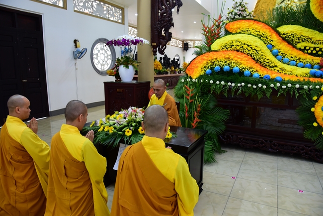 The Monastic Confession 2021 at Hoang Phap Pagoda