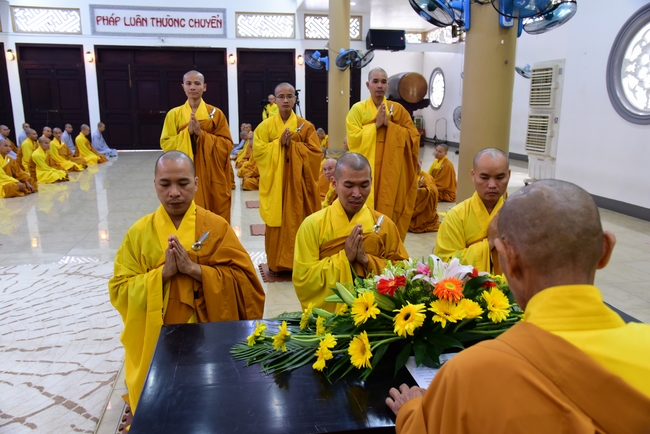 The Monastic Confession 2021 at Hoang Phap Pagoda
