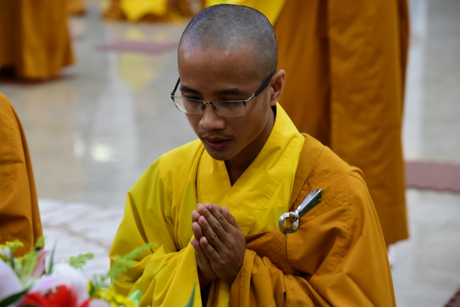 The Monastic Confession 2021 at Hoang Phap Pagoda