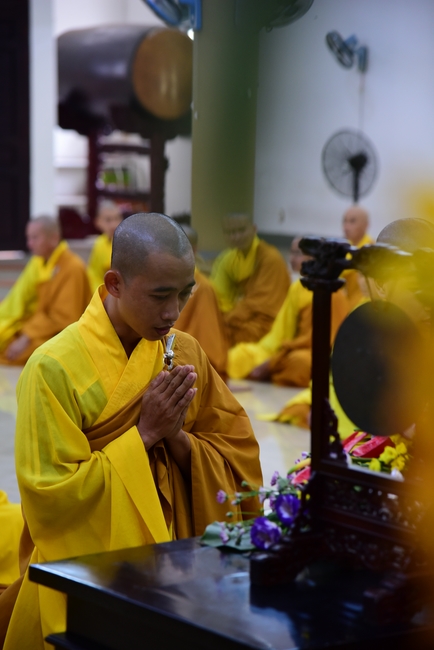 The Monastic Confession 2021 at Hoang Phap Pagoda
